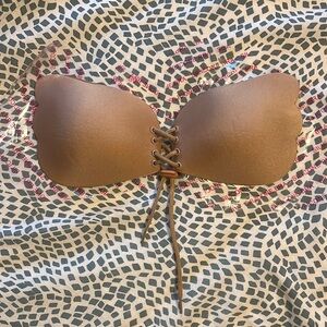 Silicone sticky bra